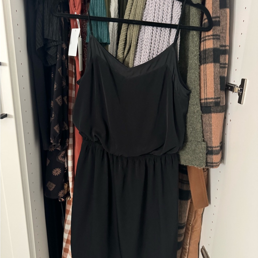 Express Elegant Black Midi Dress